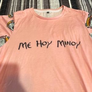 Men's Medium Spongebob "Me Hoy Minoy T-shirt